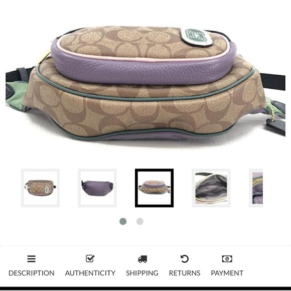 Vintage Coach Fanny Pack - Signature Brown - Picture 10 of 10